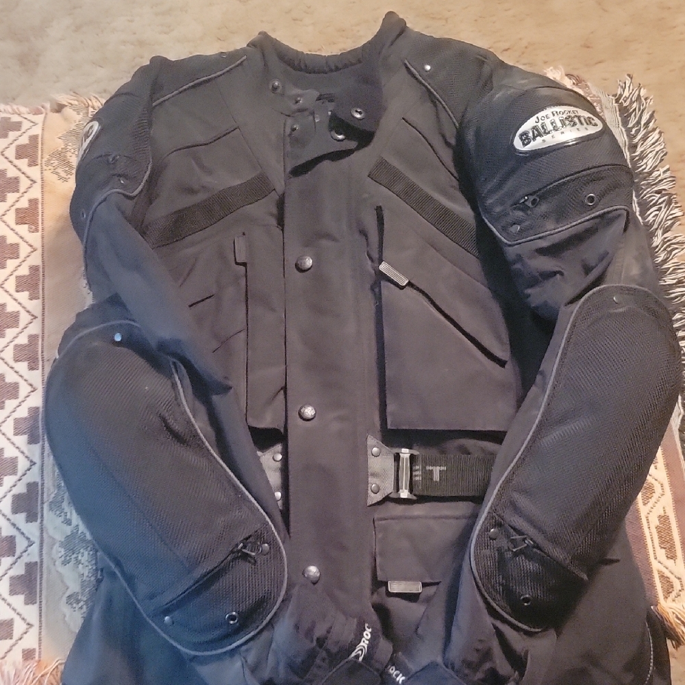 Joe Rocket Black Performance Jacket with Padded Elbows
